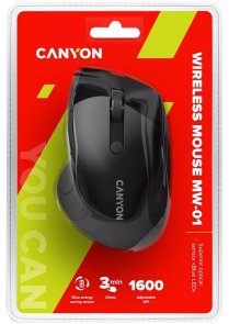 Миша Canyon CNS-CMSW01B Black