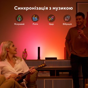 Набір адаптивного підсвічування Govee H6056 Flow Plus Light Bars RGBICWW Wi-Fi/BT (H60563D1)