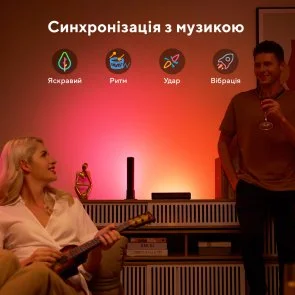 Фото: Набір адаптивного підсвічування Govee H6056 Flow Plus Light Bars RGBICWW Wi-Fi/BT (H60563D1) № 5 | KTC