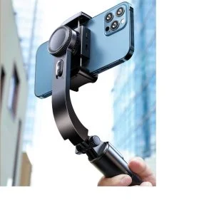Фото: Стедікам RTAKO L08 Mini Anti-shake Gimbal Black (6930539525849) № 3 | KTC