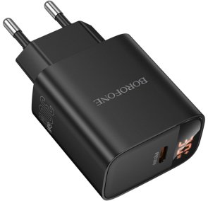 Зарядний пристрій BOROFONE BA97A Ilustre 30W Black (6941991120480)