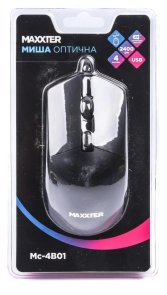 Миша Maxxter Mc-4B01 Black