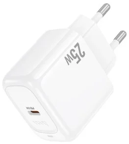 Фото: Зарядний пристрій Hoco CS53A Surplus PD 25W White (6942007631488) № 4 | KTC