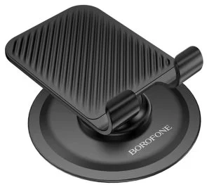 Фото: Універсальний тримач BOROFONE BH128 Admirado Dual-Axis Rotating Desktop Stand Black (6941991120589) № 6 | KTC