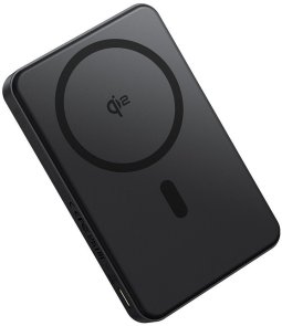 Батарея універсальна Baseus Airpow II Qi2 Magnetic 10000mAh 22.5W Cosmic Black with Simple Series Cable (P10080000123-00)