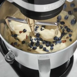Фото: Набір насадок для планетарного міксера KitchenAid 5KSM7BL3PSS (гак для тіста, плоский збивач, вінчик) № 7 | KTC