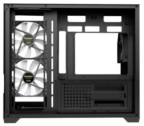 Корпус Gamdias Aura GC10M ARGB Black with window (4711514502329)