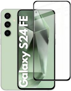 Захисне скло PowerPlant for Samsung S24 FE - Full Screen (GL604804)