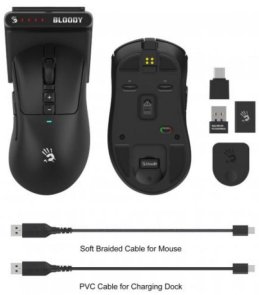 Миша Bloody R73 Ultra Duo Black