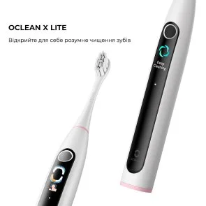 Фото: Електрична зубна щітка Oclean X Lite Grey (6970810555981) № 2 | KTC