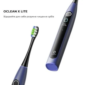 Фото: Електрична зубна щітка Oclean X Lite Blue (6970810555974) № 2 | KTC