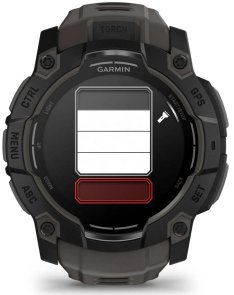 Смарт годинник Garmin Instinct 3 - 50 mm AMOLED Black with Charcoal Band (010-03020-00)