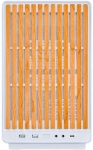Корпус Lian-Li A3-mATX Wood Edition White with mesh side panel (G99.A3W-WD.00)