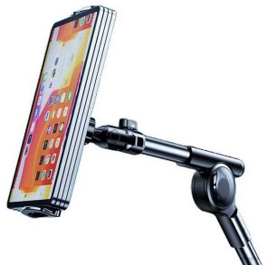 Універсальний тримач RTAKO LD052 1.4M Three-axis Turbine Self-locking Lazy Bracket Black (6930539533615)