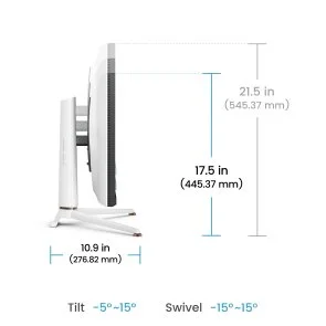 Фото: Монітор BenQ EX271Q (9H.LNCLB.QBE) - 27" IPS / 2560×1440 / 180 Гц / AMD FreeSync Premium / Pivot / HAS № 12 | KTC