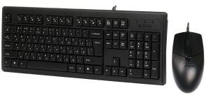Комплект клавіатура+миша A4tech KR-8372 USB Black (KR-8372 (Black))