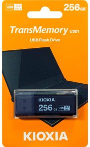 Флешка USB Kioxia TransMemory U301 256GB Black (LU301K256GG4)