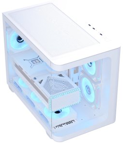 Корпус AeroCool P300C-G-WT-v1 White with window (ACCS-PN02033.21)