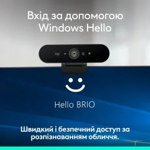 Фото: Web-камера Logitech Brio 4K Ultra HD for Business Graphite (960-001746) № 3 | KTC