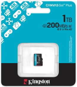 FLASH пам'ять Kingston Canvas Go Plus UHS-I U3 V30 A2 Micro SDXC 1TB (SDCG4/1TBSP)