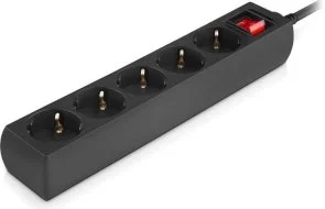 Фото: Мережевий фільтр Real-EL RS-Protect M 5/10m Black (EL122300037) № 5 | KTC