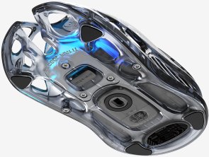 Миша Gravastar Mercury M2 Transparent Black (GRAVASTARM2_XTAL_BLK)