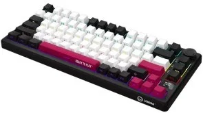 Фото: Клавіатура Lorgar KBP7075W Toxic Purple ENG WL/RT/USB Black (LRG-KBP7075W-BK-US) № 3 | KTC