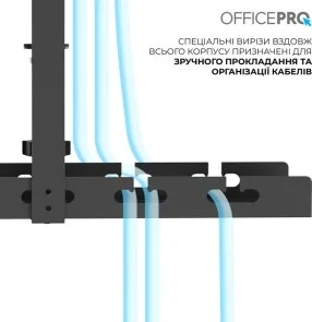 Фото: Органайзер для кабелів OfficePro CT230B № 6 | KTC