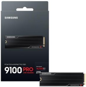 SSD-накопичувач Samsung 9100 Pro with Heatsink 2280 PCIe 5.0 x4 NVMe 2.0 2TB (MZ-VAP2T0CW)