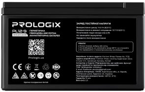Батарея для ДБЖ ProLogix 12V 9Ah AGM (PL12-9)