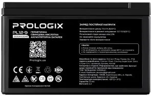Фото: Батарея ProLogix 12V 9Ah AGM (PL12-9) № 3 | KTC