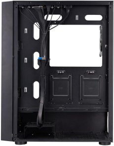 Корпус 1stPlayer Go6-BK-4FS7 Black with window