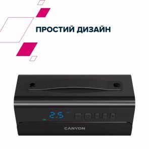 Автомобільний компресор Canyon CAI-201CB, Black