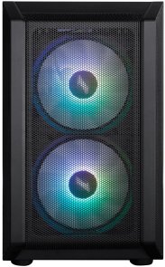 Корпус 1stPlayer D3-BK-3F7-14 Black with window