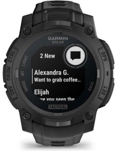 Смарт годинник Garmin Instinct 3 Tactical Solar 45mm Black (010-02934-50)