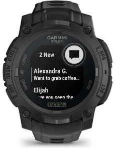 Фото: Смарт годинник Garmin Instinct 3 Tactical Solar 45mm Black (010-02934-50) № 5 | KTC