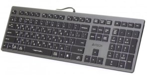 Клавіатура A4tech FX60 Fstyler White backlit Grey (FX60 USB (Grey) White backlit)