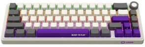 Клавіатура Lorgar KBP70MW Toxic Purple ENG WL/RT/USB Beige (LRG-KBP70MW-RT-US)