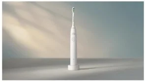 Фото: Електрична зубна щітка Philips Sonicare 5300 Series White + Travel case (HX7108/02) № 4 | KTC