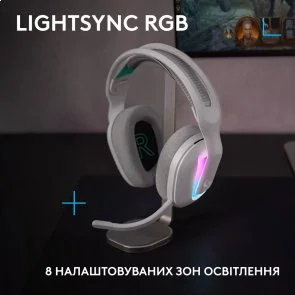 Фото: Гарнітура Logitech G522 Lightspeed White (981-001550) № 6 | KTC