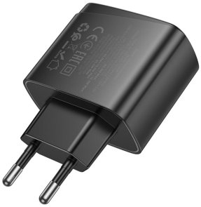 Зарядний пристрій Hoco CS63A Bright 65W Black (6942007638470)