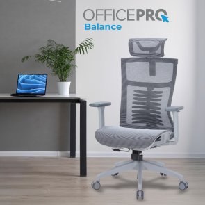 Крісло OfficePro Balance OC620 Gray/Dark Gray (OC620-G-DG-DG)