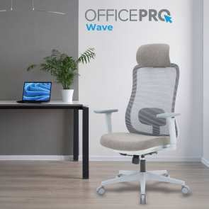 Крісло OfficePro Wave OC599 Gray (OC599-G-G-G)