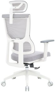 Крісло OfficePro Elegant OC600 White/Light Gray (OC600-W-LG-LG)