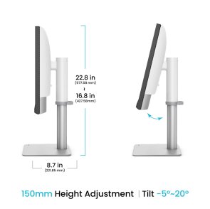 Монітор BenQ PD2730S White (9H.LN7LA.TBE)