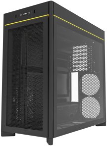 Корпус Montech HS01 Black with window