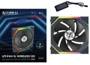 Кулер Lian-Li Uni Fan SL Wireless 120 Reverse Black (G99.12RSL1W1B.00)