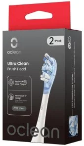 Фото: Насадка для зубної щітки Oclean UC03 Ultra White Clean White 2pcs (6970810556988) № 6 | KTC
