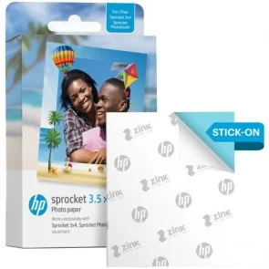 Фото: Фотопапір HP Sprocket Sprocket Zink 3.5x4.25inch 50шт (HPIZ3X450) № 2 | KTC