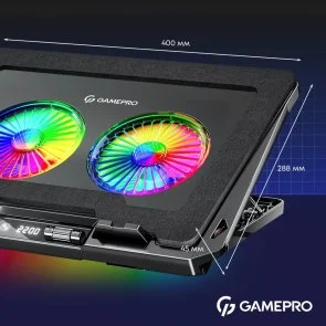 Фото: Підставка для ноутбука GamePro CP910 Black № 4 | KTC